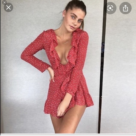 Realisation Par The Alexandra Red Star Dress - Picture 2 of 6